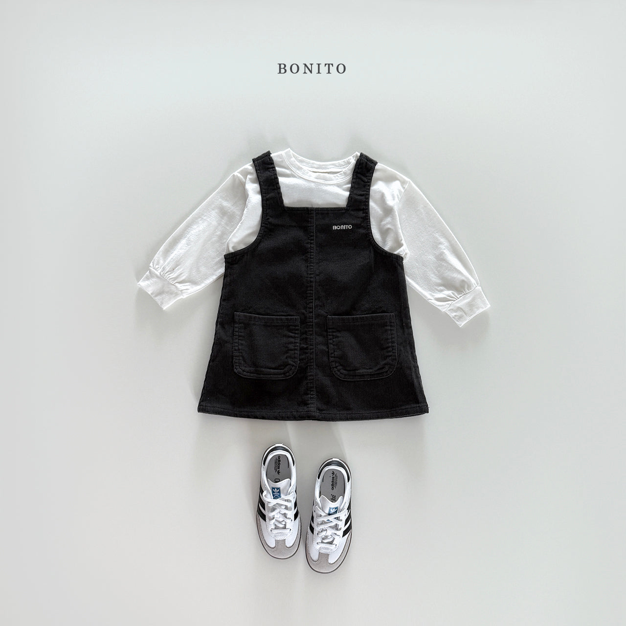 Corduroy Overall Dress