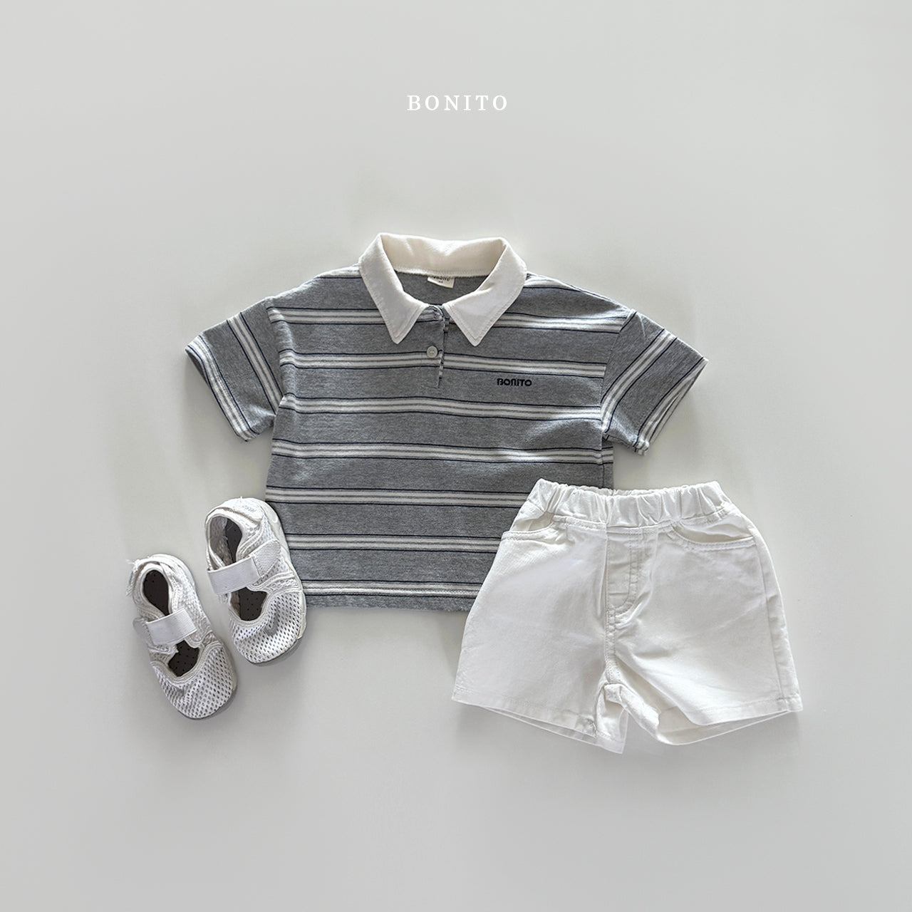 Stripe Collar Shirt