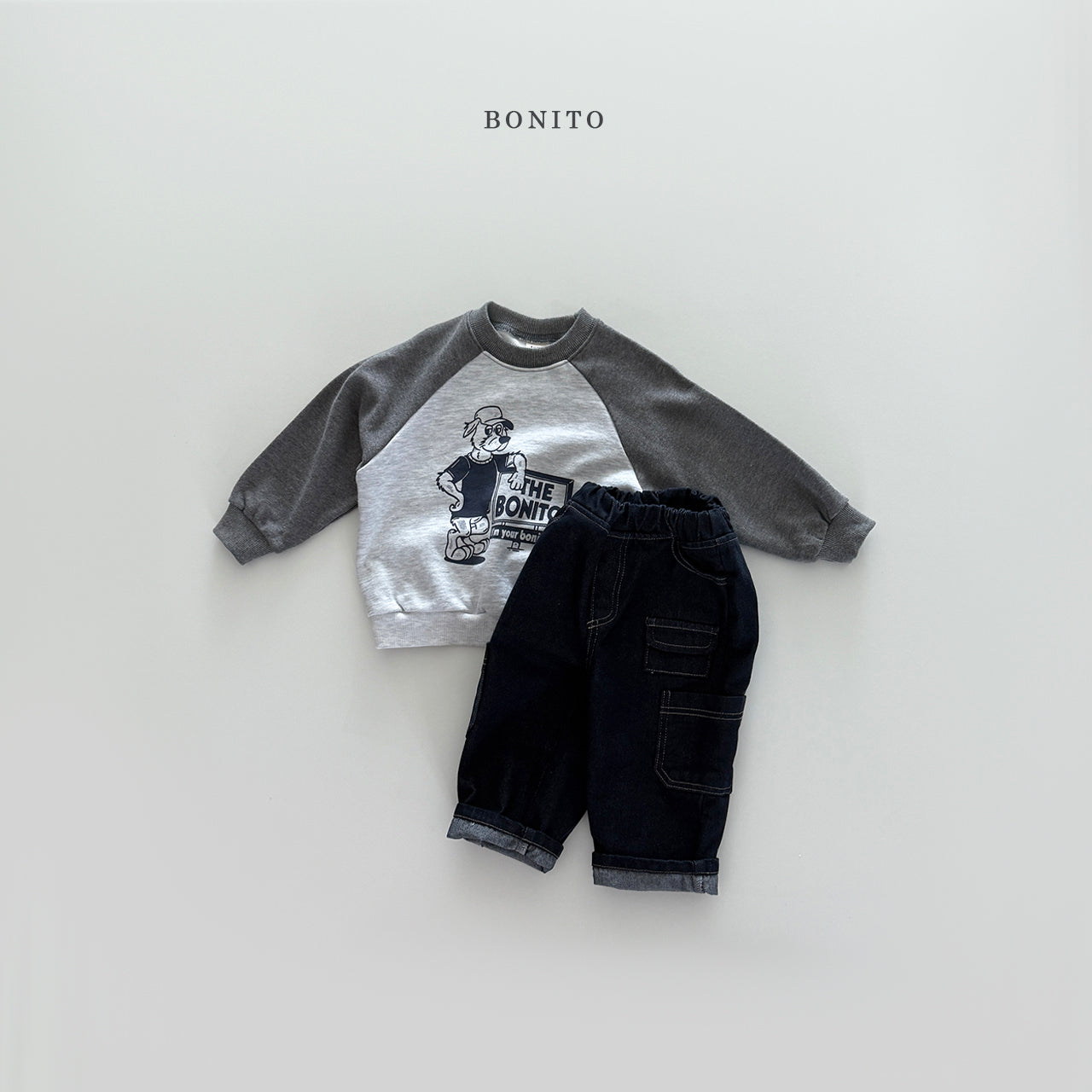 Wolf Raglan Sweatshirt