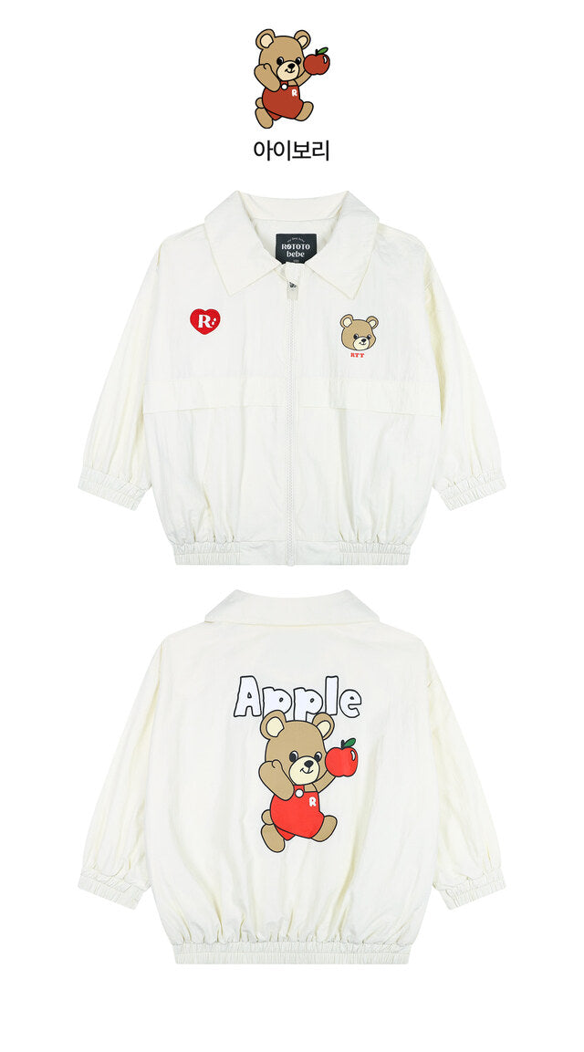 Floral Plain Windbreaker