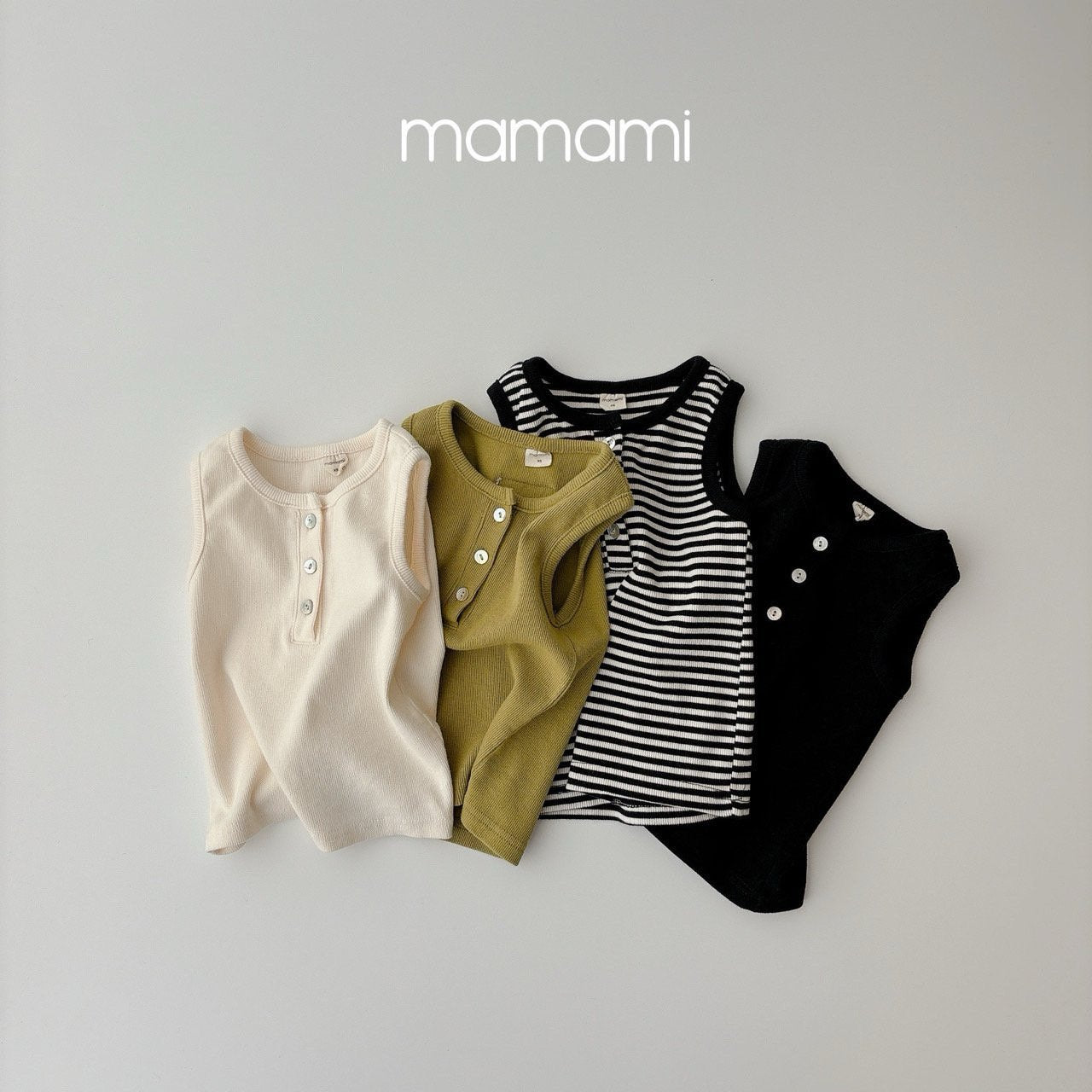 Cotton Ribbed Sleeveless Shirt