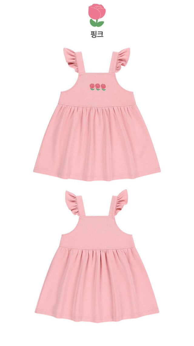 Floral Pinafore Dress