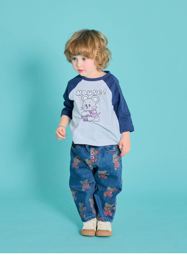 Floral Raglan T-shirt