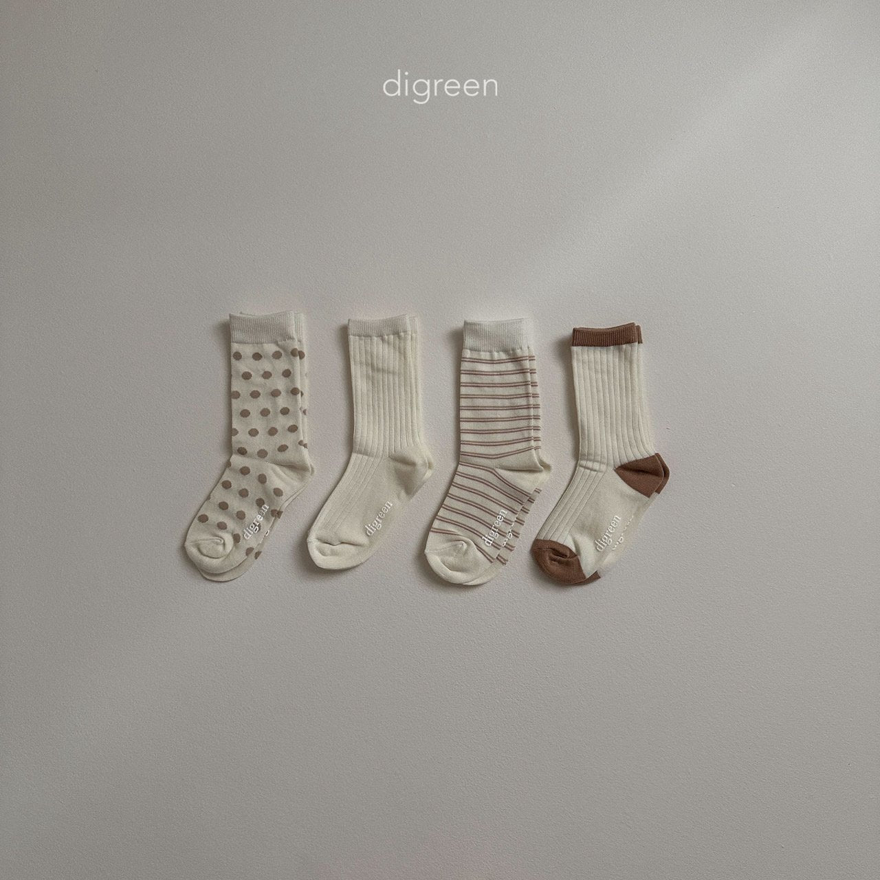 Together Socks Cream (4pcs)