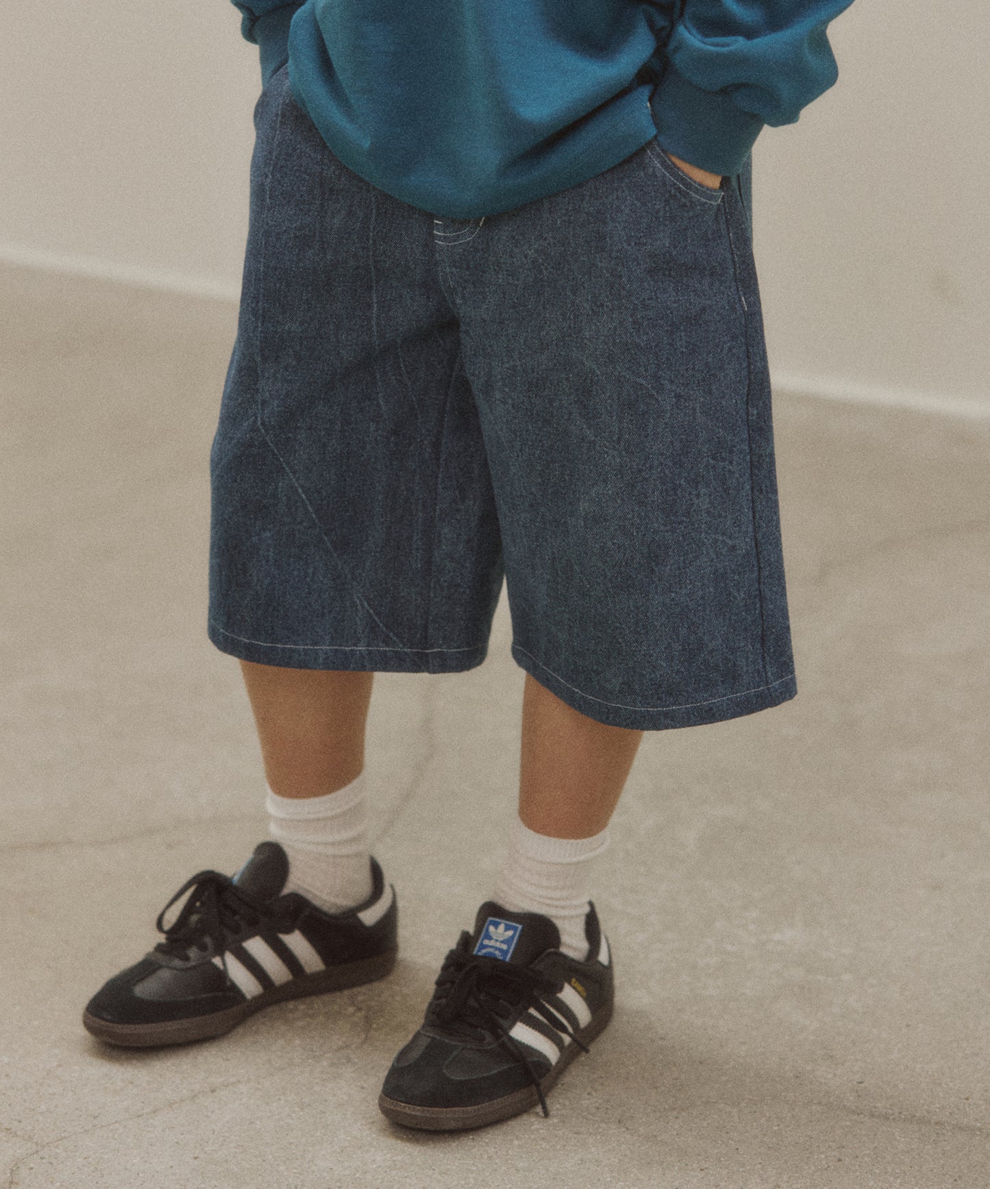 Bermuda Denim Pants
