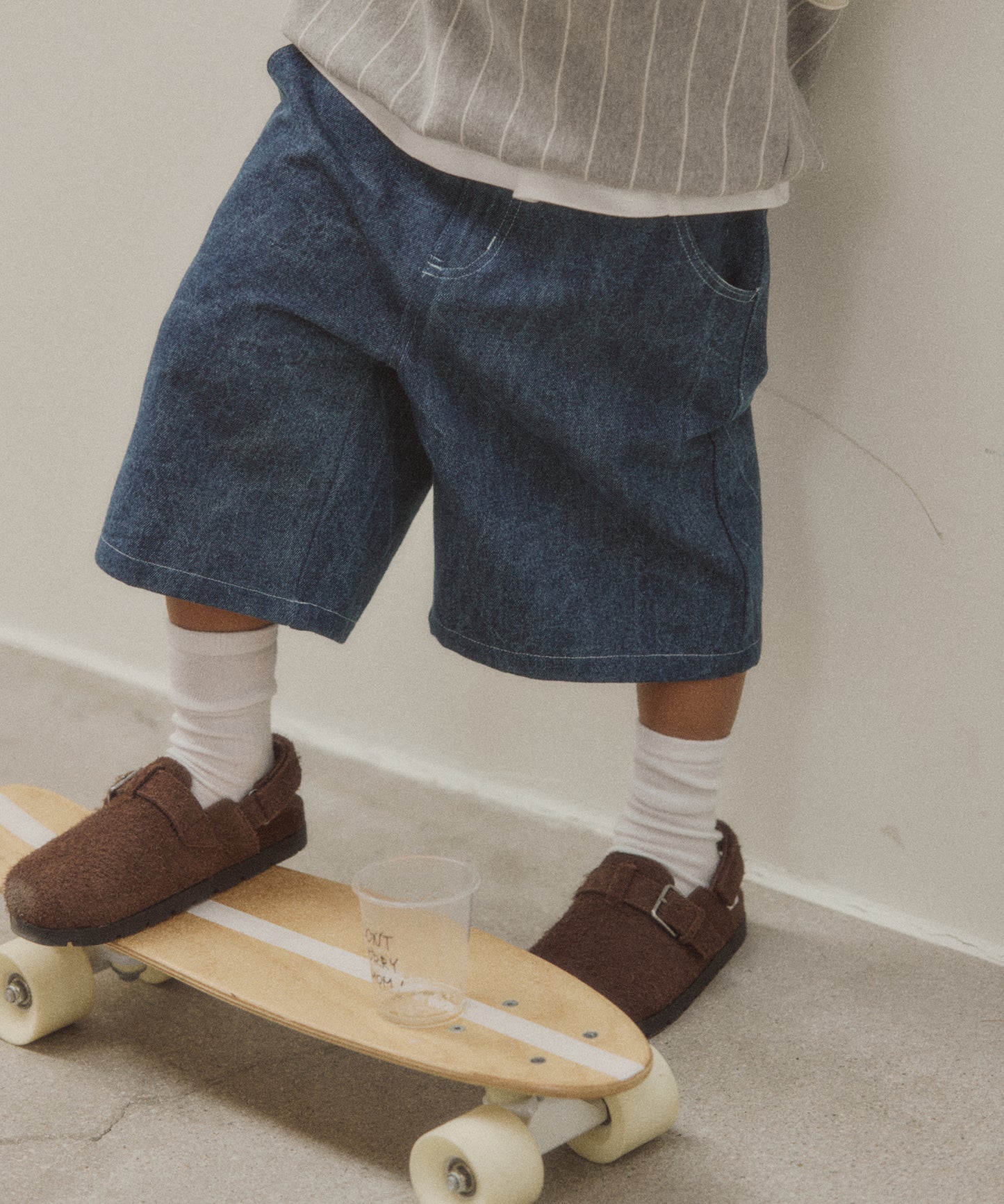 Bermuda Denim Pants