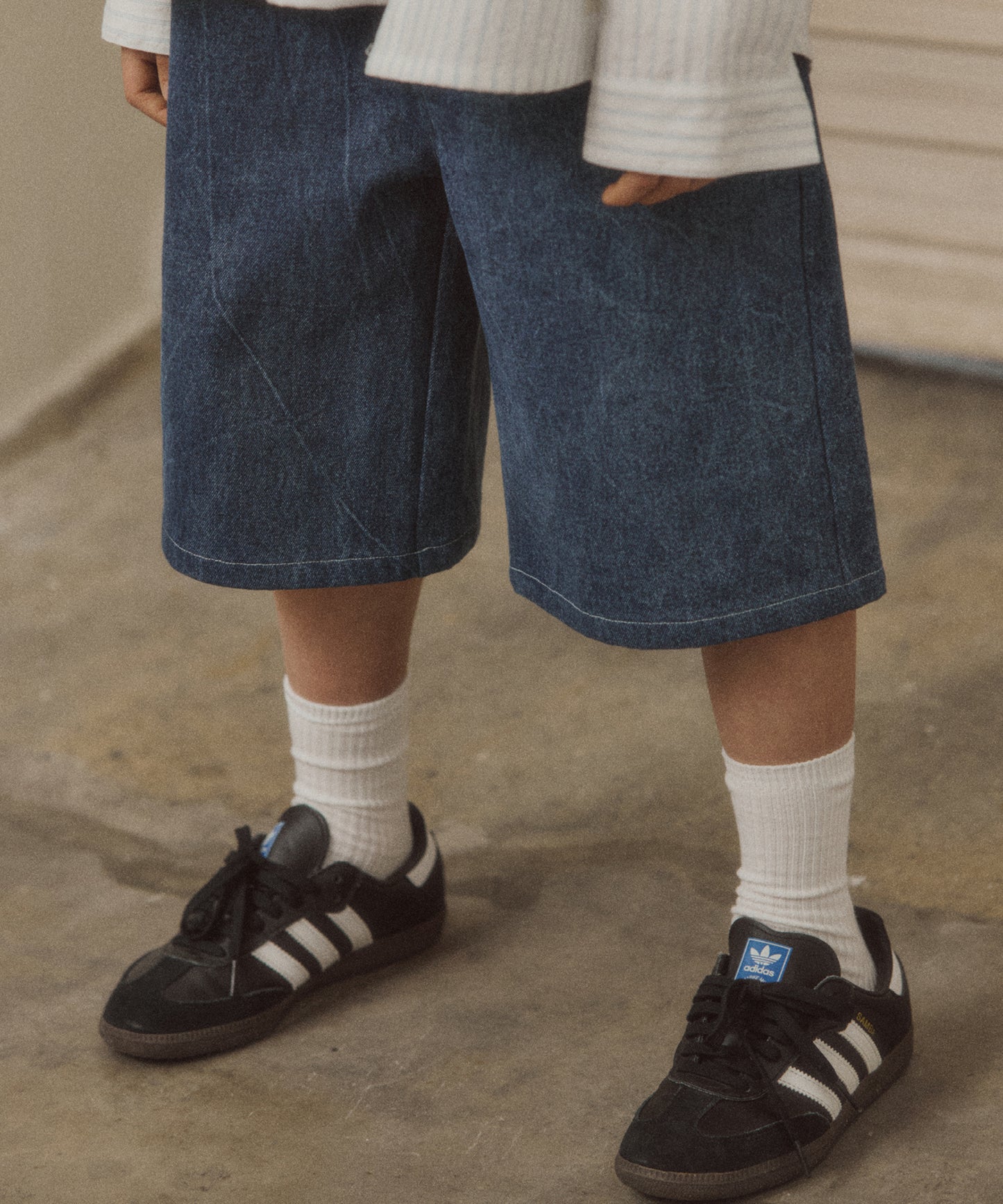 Bermuda Denim Pants