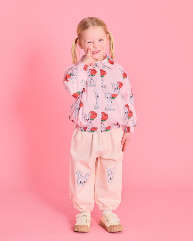Floral Pattern Windreaker