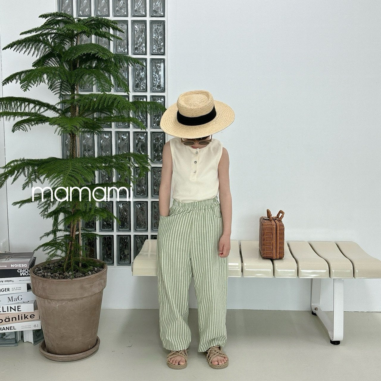 Cotton Ribbed Sleeveless Shirt