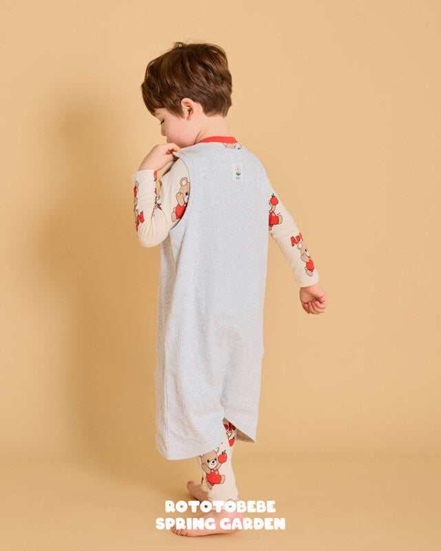 Floral Sleeping Vest