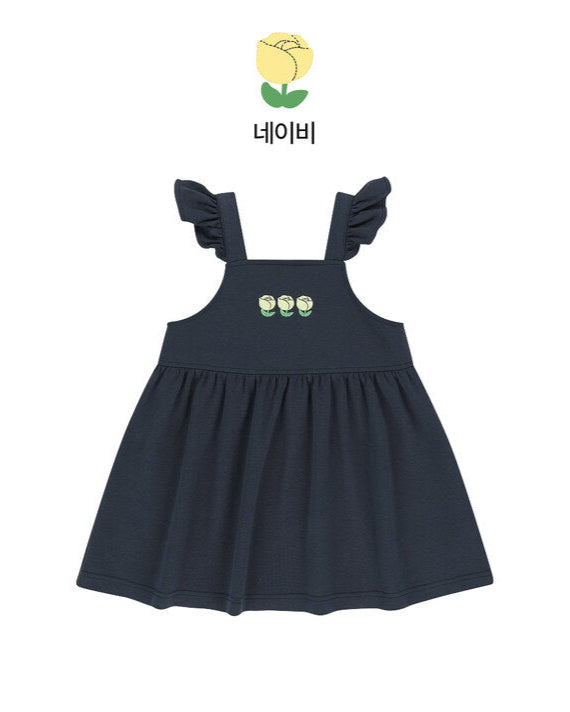 Floral Pinafore Dress