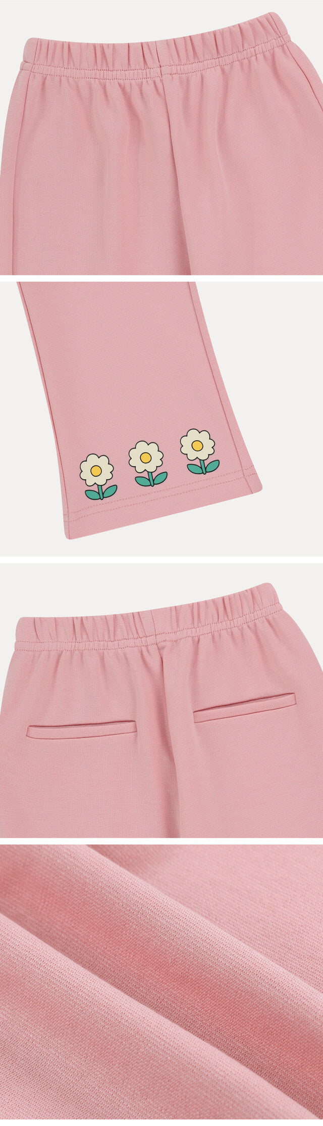 Floral Bootcut Pants