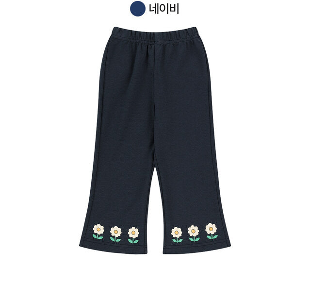 Floral Bootcut Pants