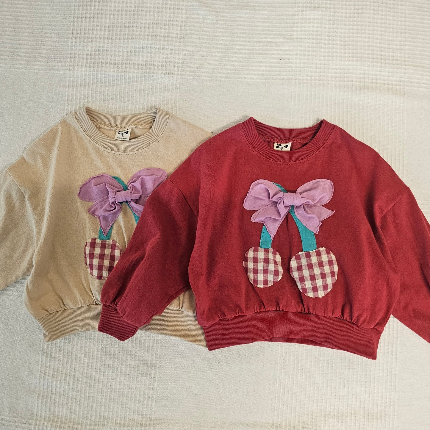 Ribbon Cherry Sweatshirt
