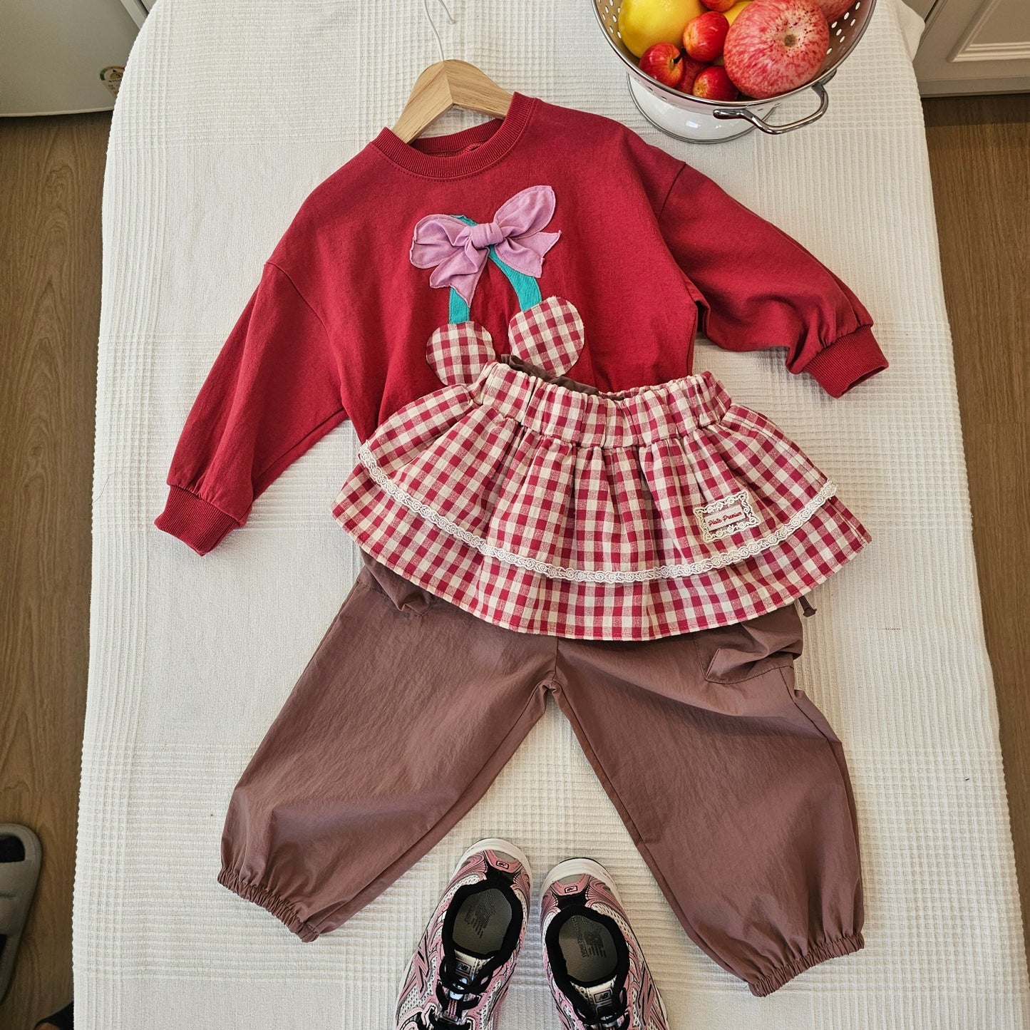 Ribbon Cherry Sweatshirt