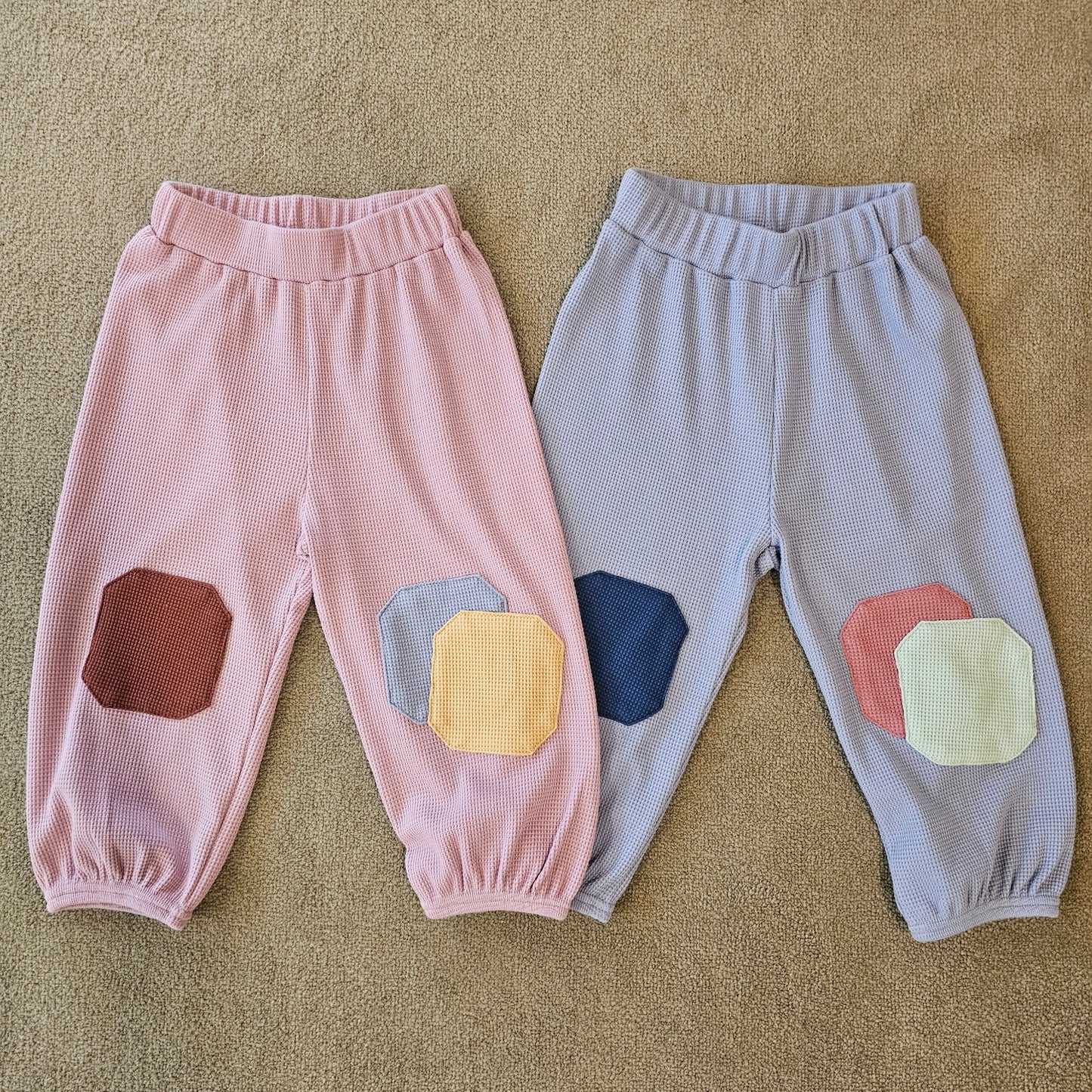 Waffle Knee Patch Pants