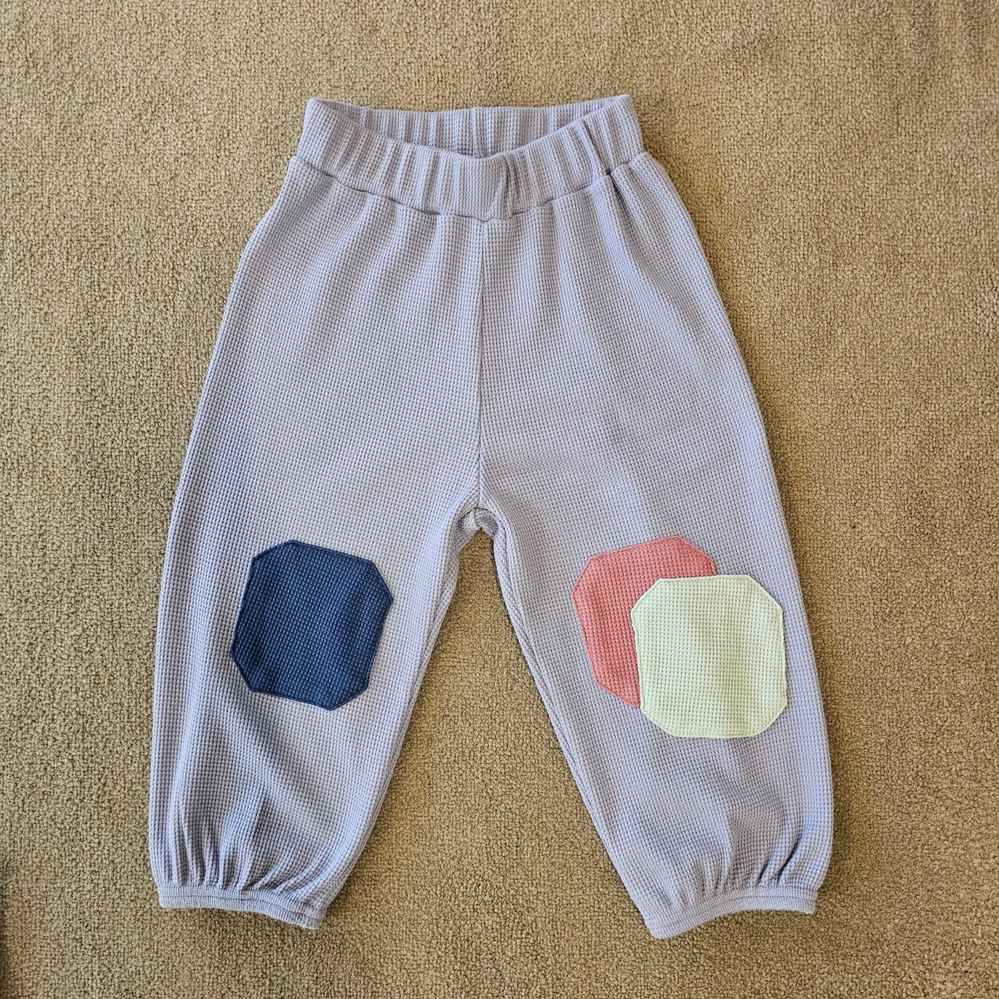 Waffle Knee Patch Pants