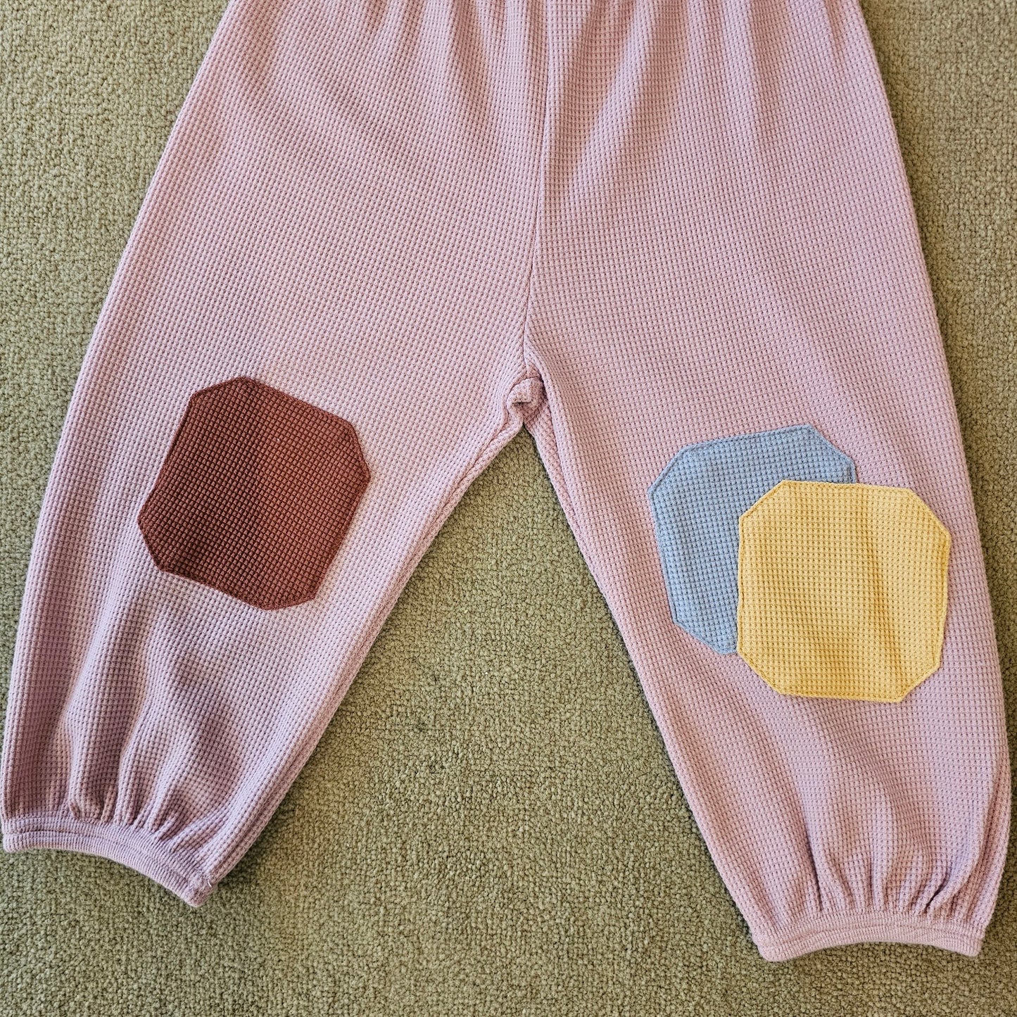 Waffle Knee Patch Pants