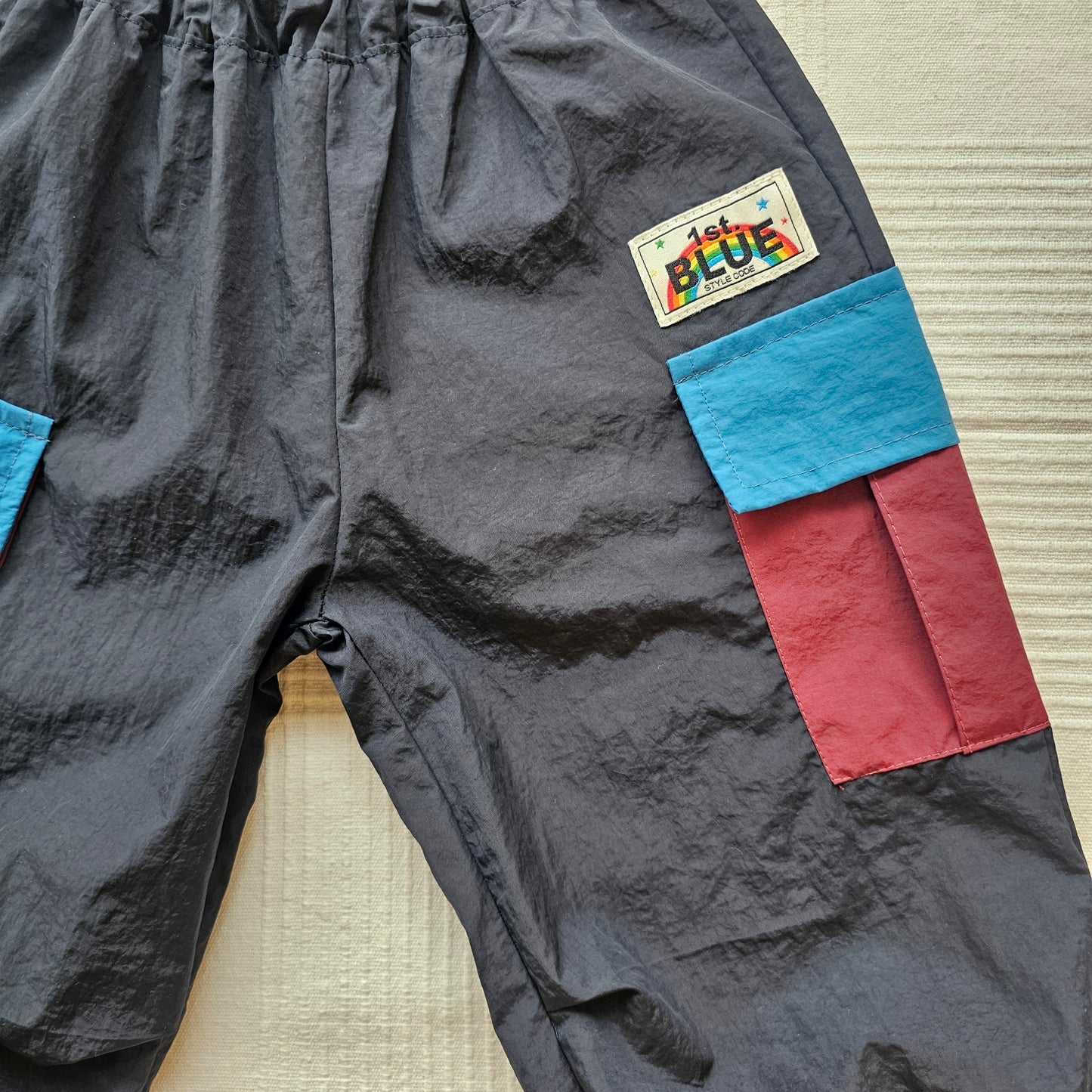 Wide Color Pocket Pants