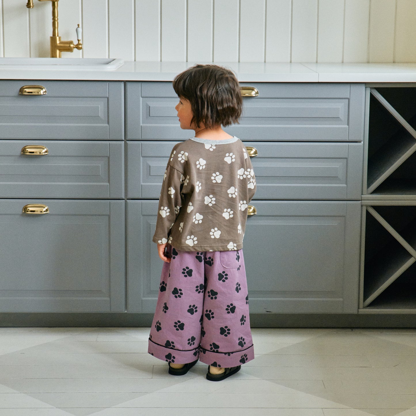 Line Wide Pants