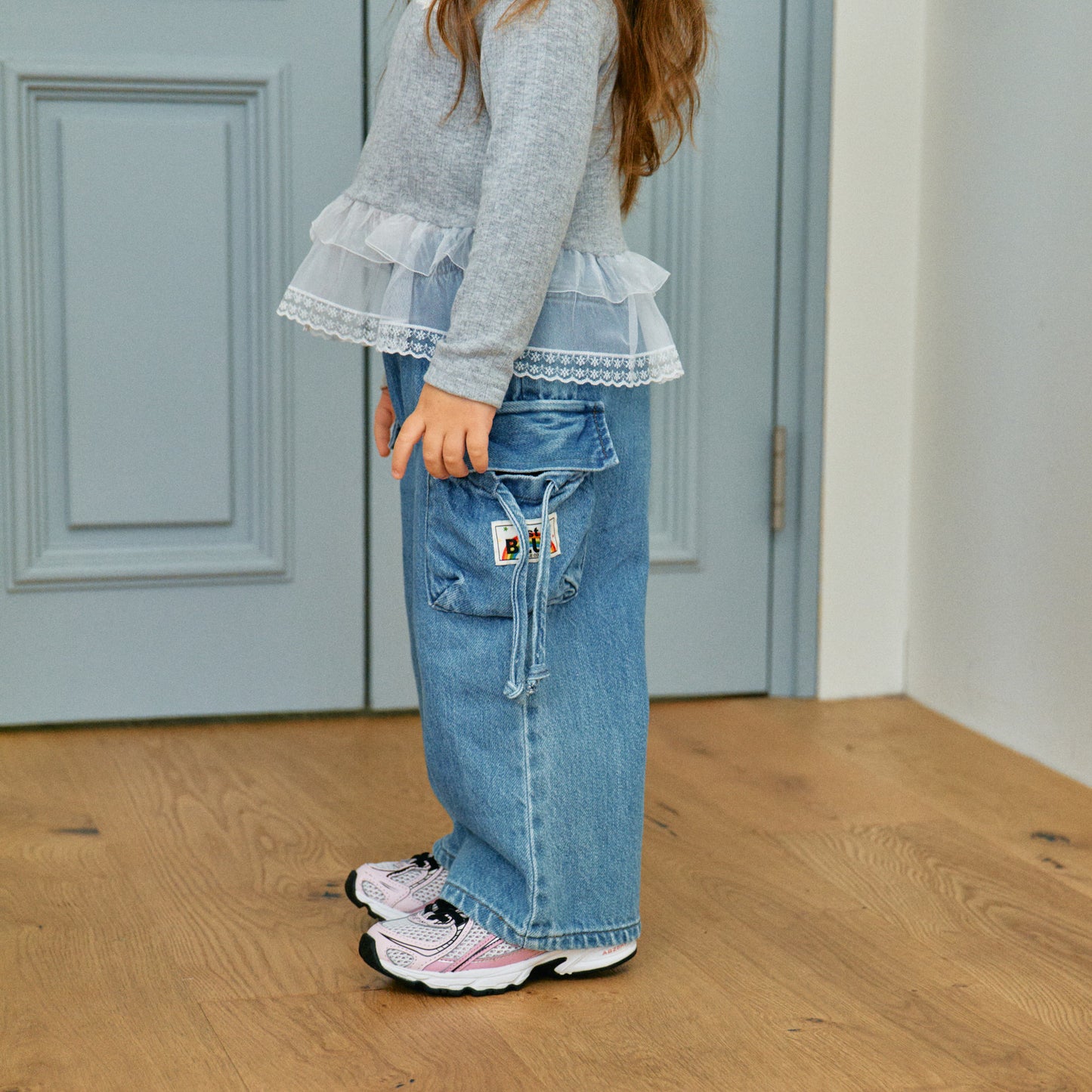 Cargo Denim Pants