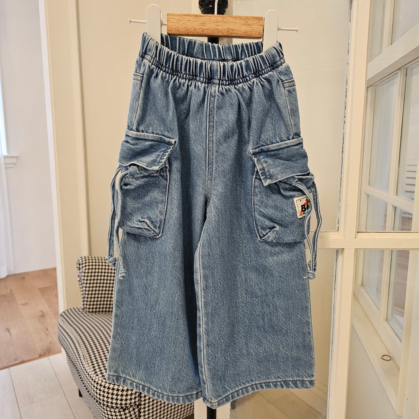 Cargo Denim Pants