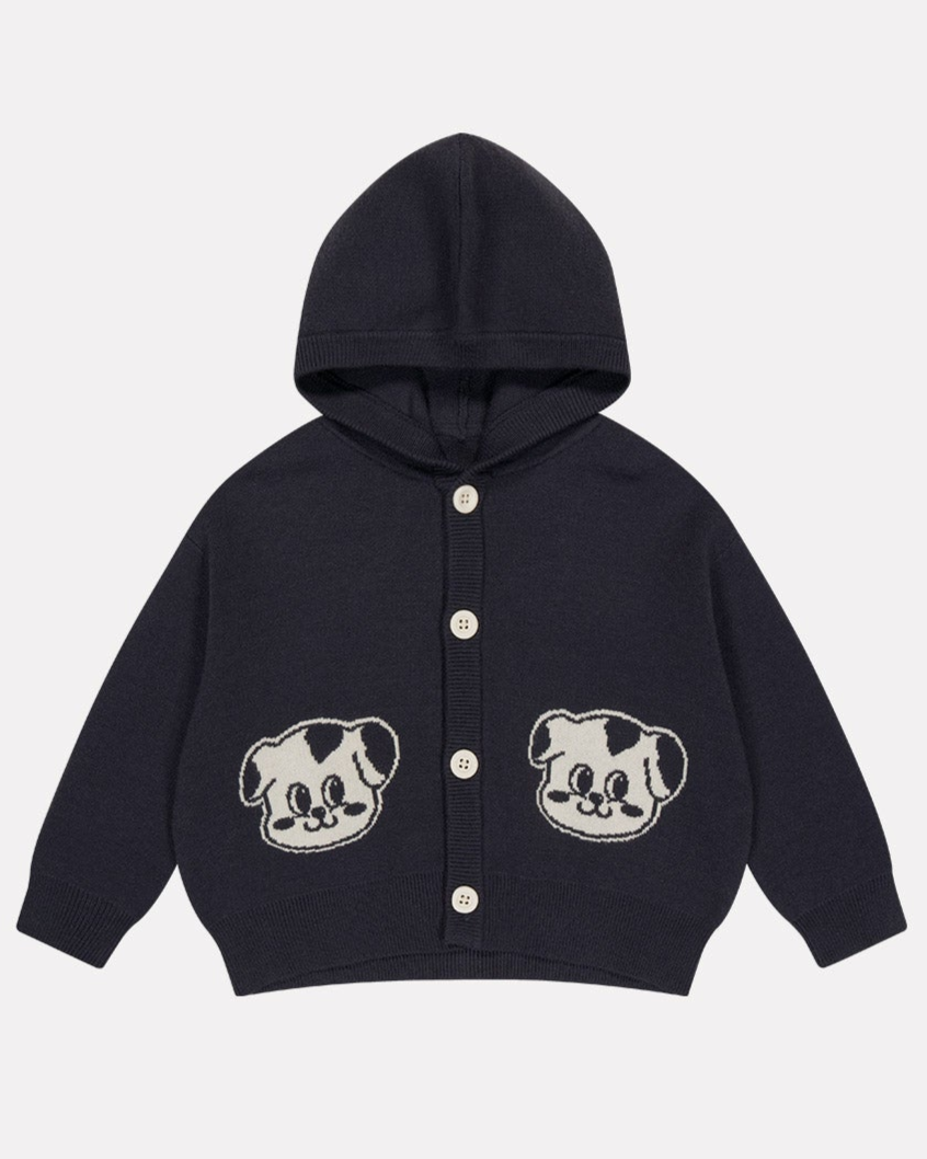 Salt Jacquard Cardigan