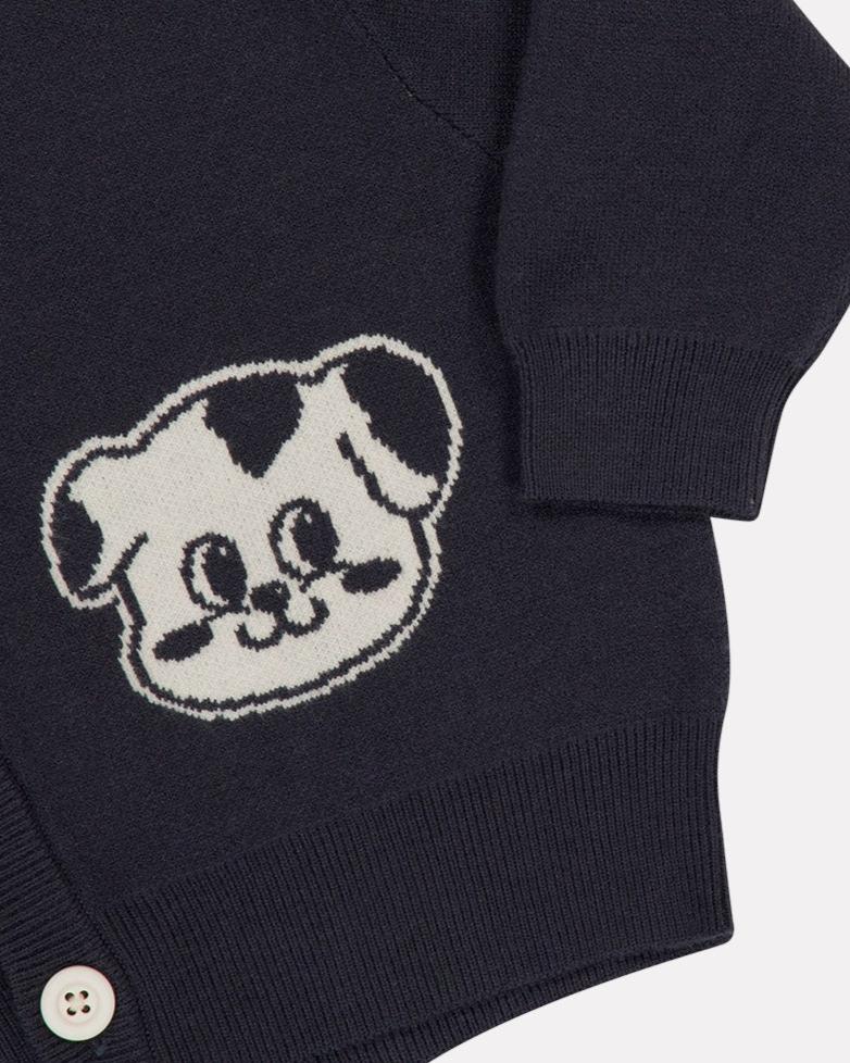 Salt Jacquard Cardigan