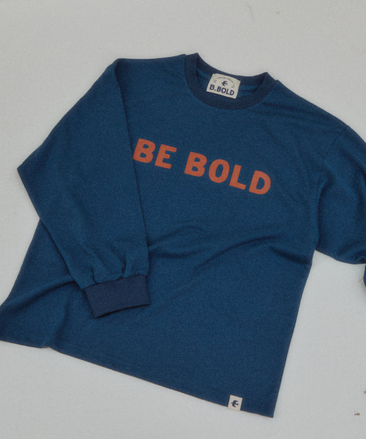 Signature Round T-shirt (Blue)