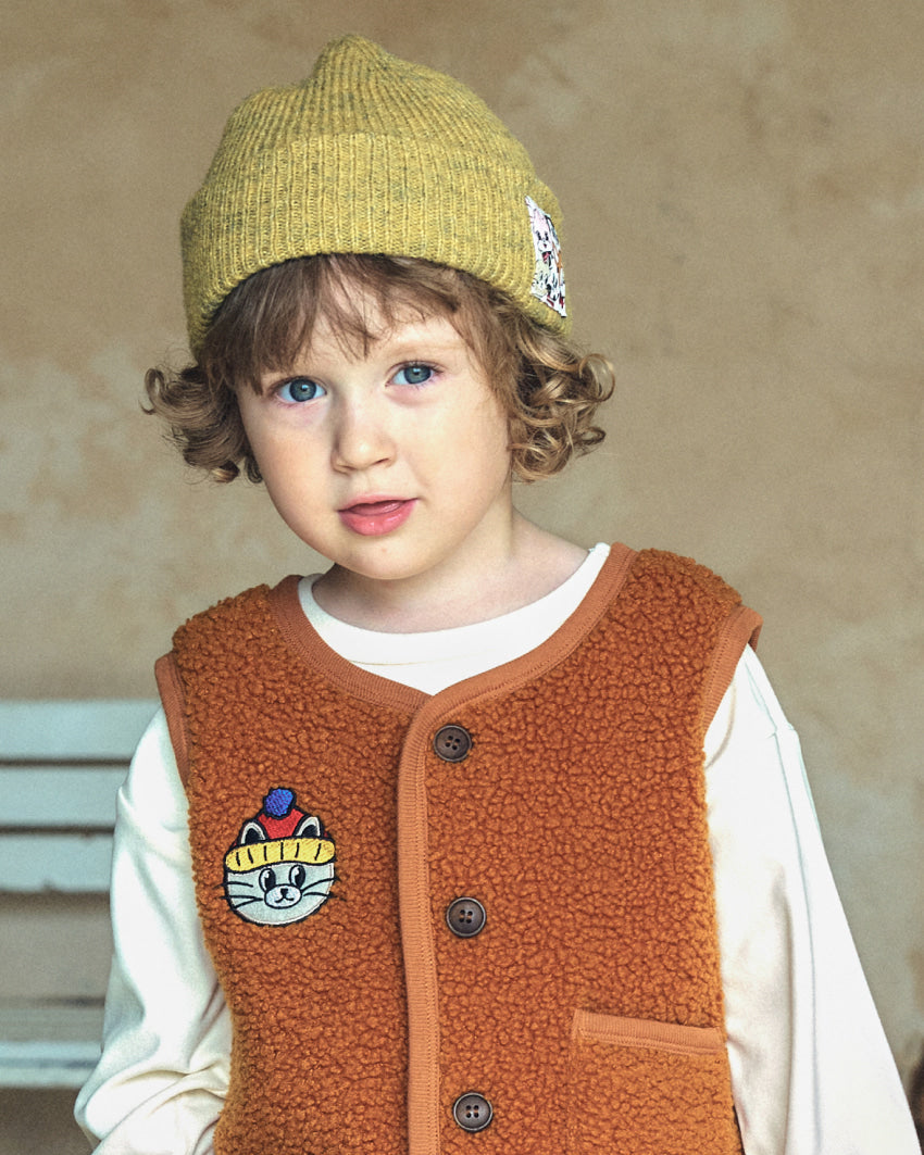 Polyester Blend Knit Beanie