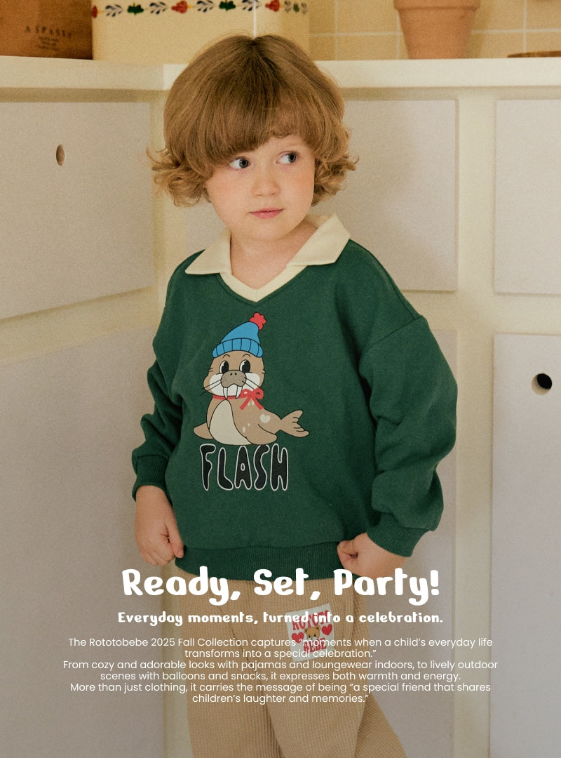 Festival Collar Sweatshirt