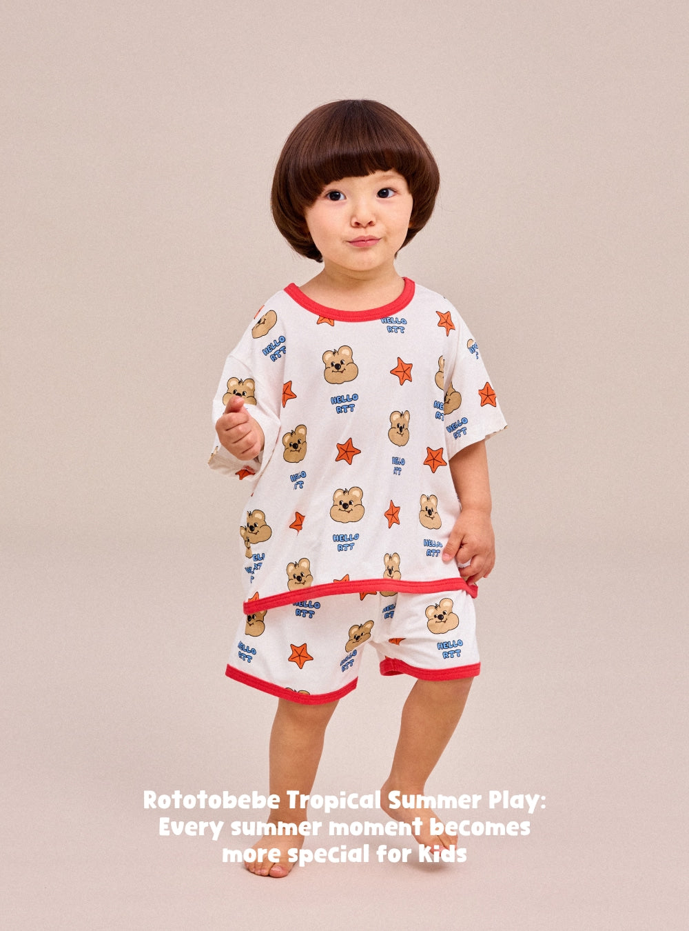 Tropical Loose Fit PJ Set
