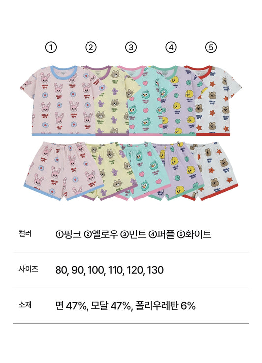 Tropical Loose Fit PJ Set