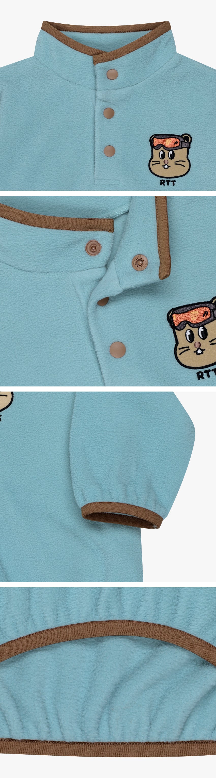 Fleece Half Zip Anorak