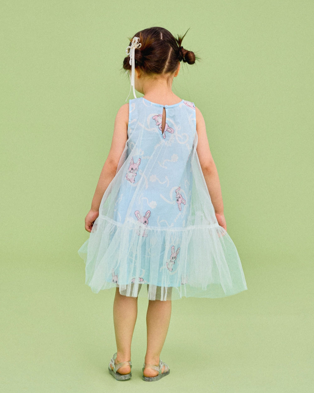 Tropical Tulle Dress