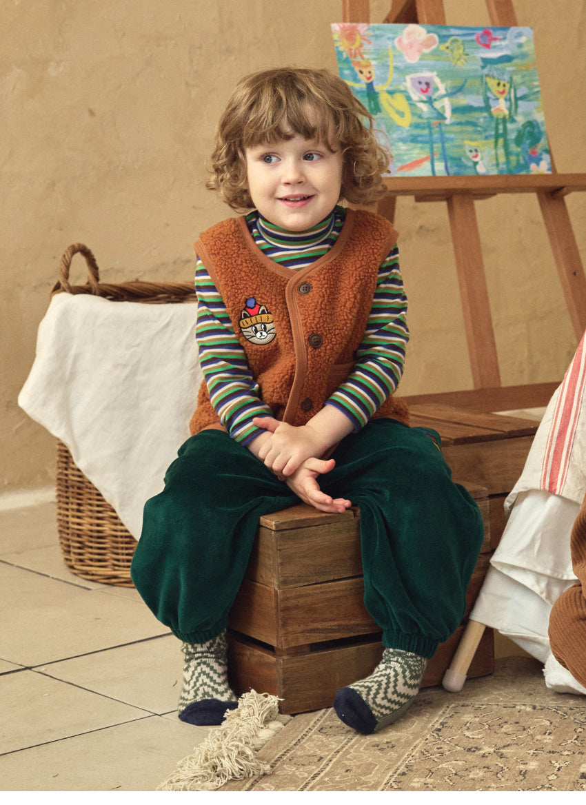Dumble Boa Pocket Vest