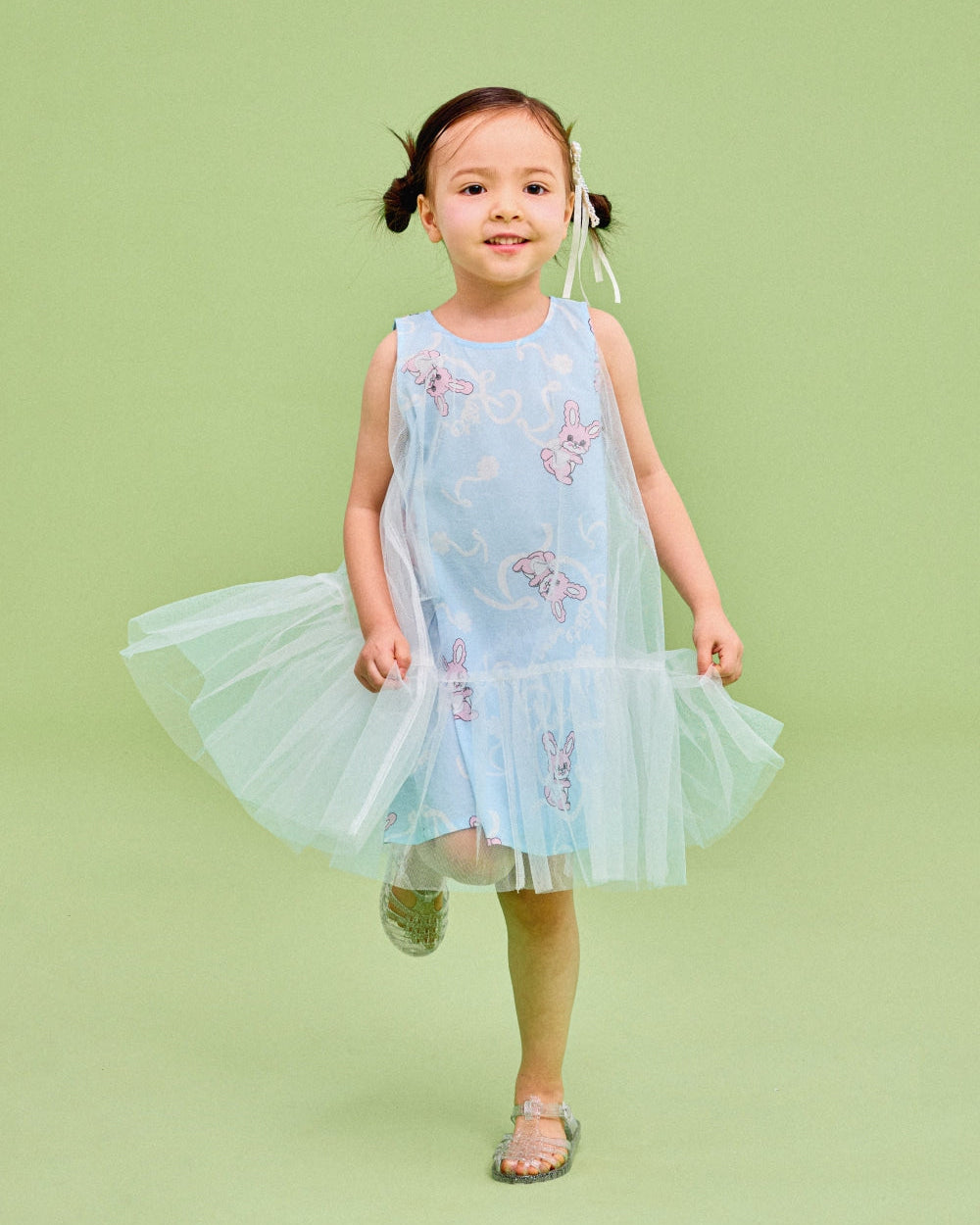 Tropical Tulle Dress