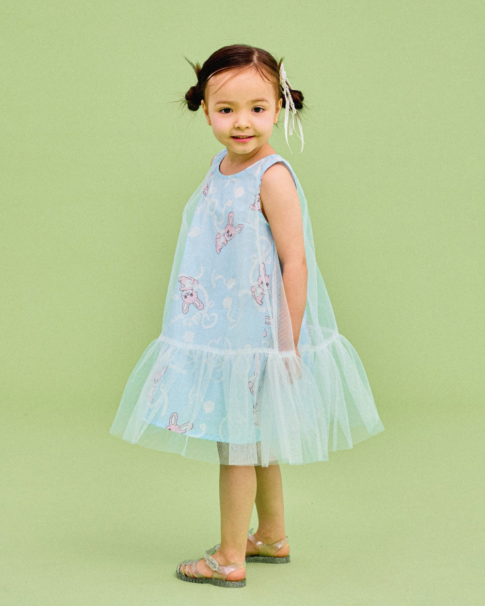 Tropical Tulle Dress