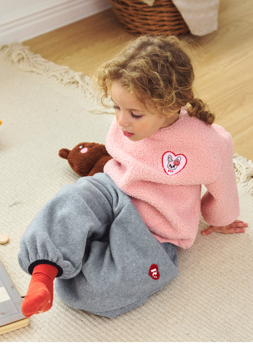 Teddy Fleece Loose Fit Sweatshirt