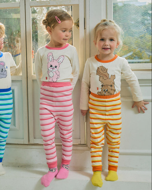 Enzyme Stripe Point Loungewear