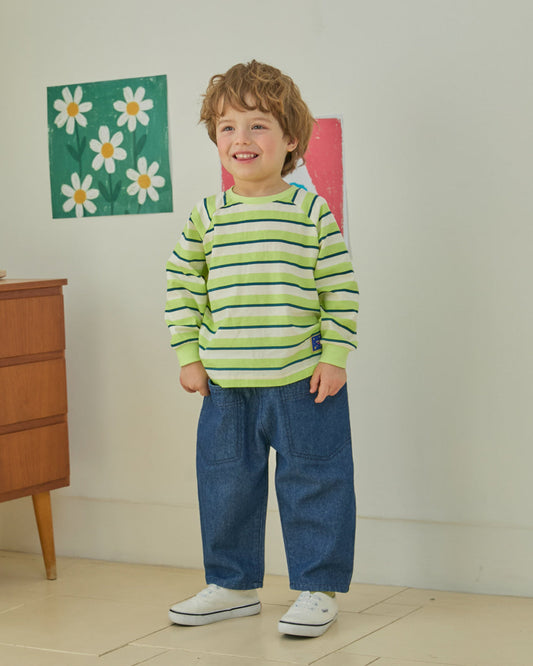 Denim Pocket Baggy Pants