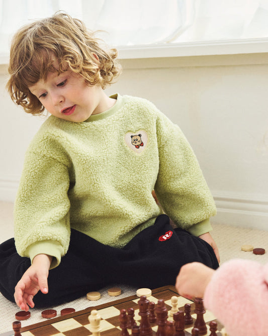 Teddy Fleece Loose Fit Sweatshirt