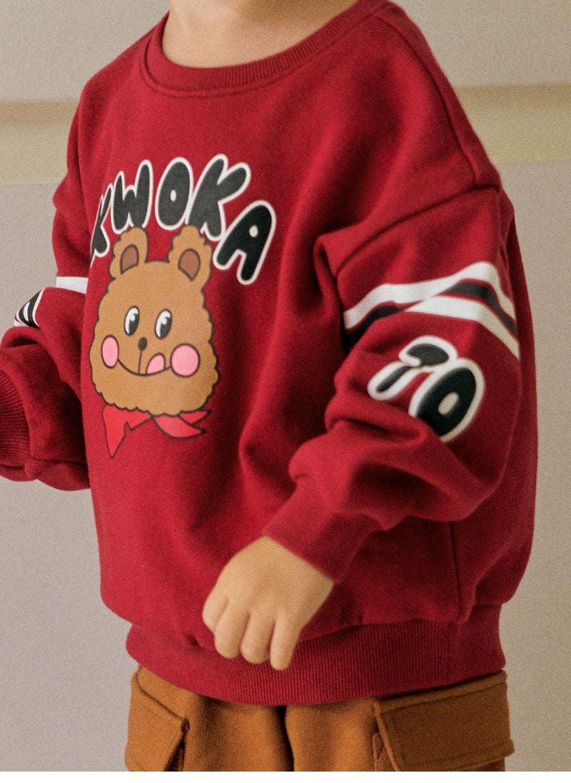 Festival Sleeve Point Sweatshirt