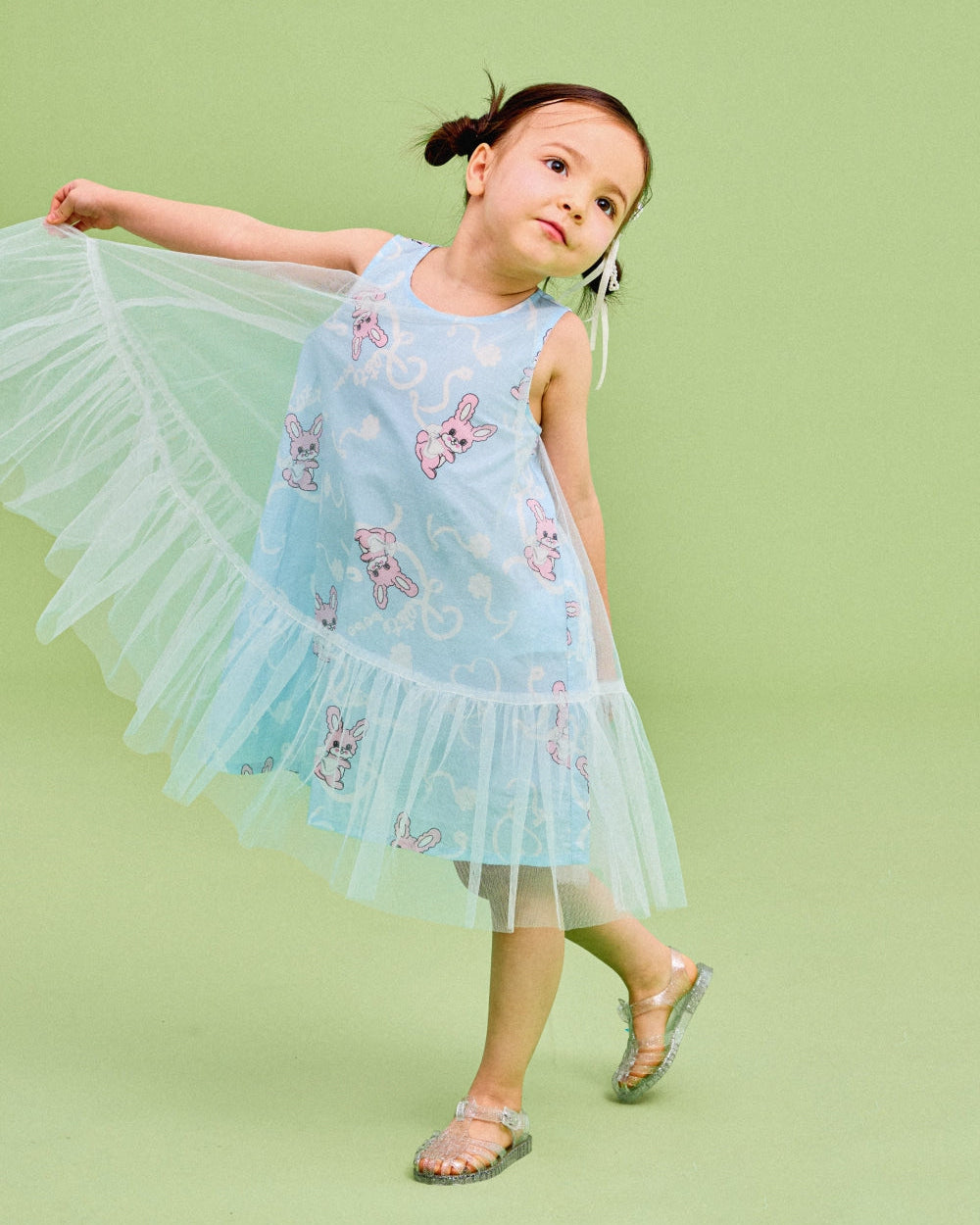 Tropical Tulle Dress