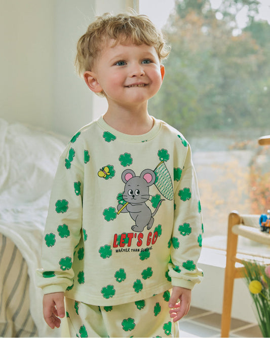 Bamboo All-Over Balloon Loungewear