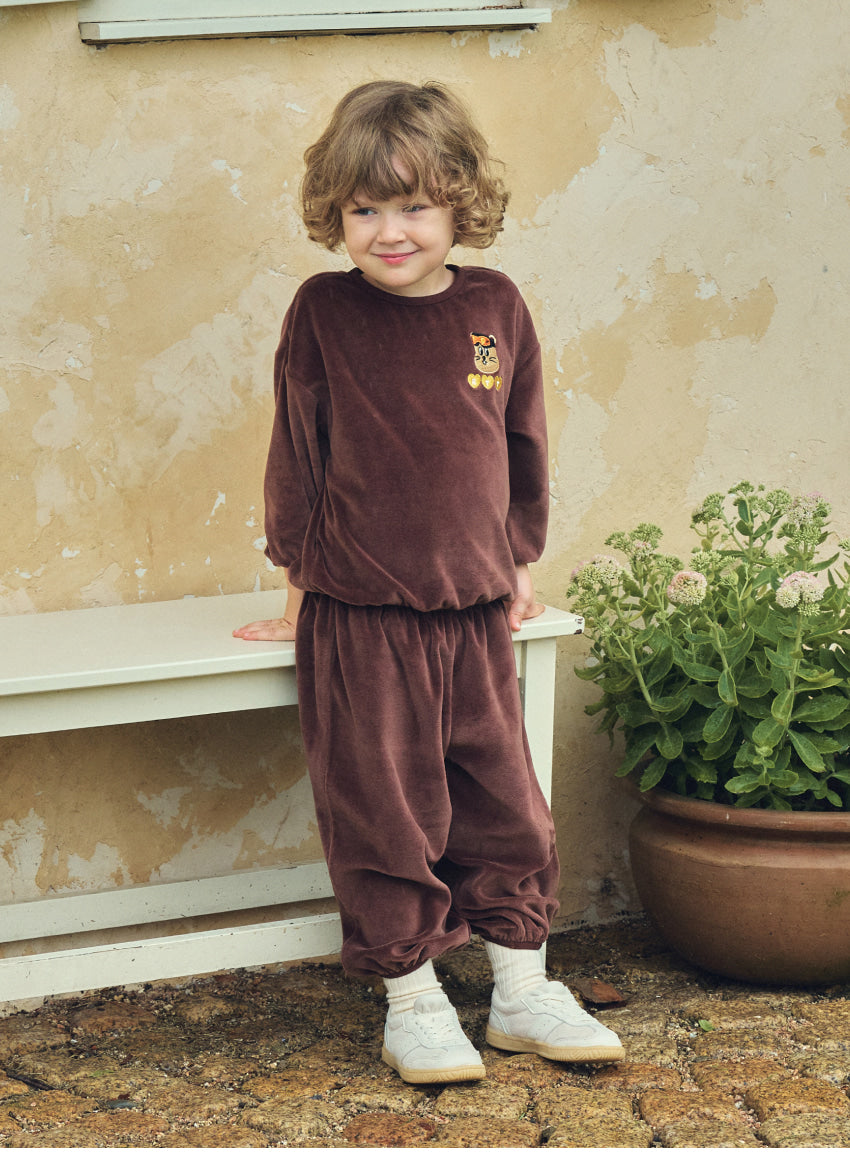 Jersey Velour Cozy Loose Fit Set