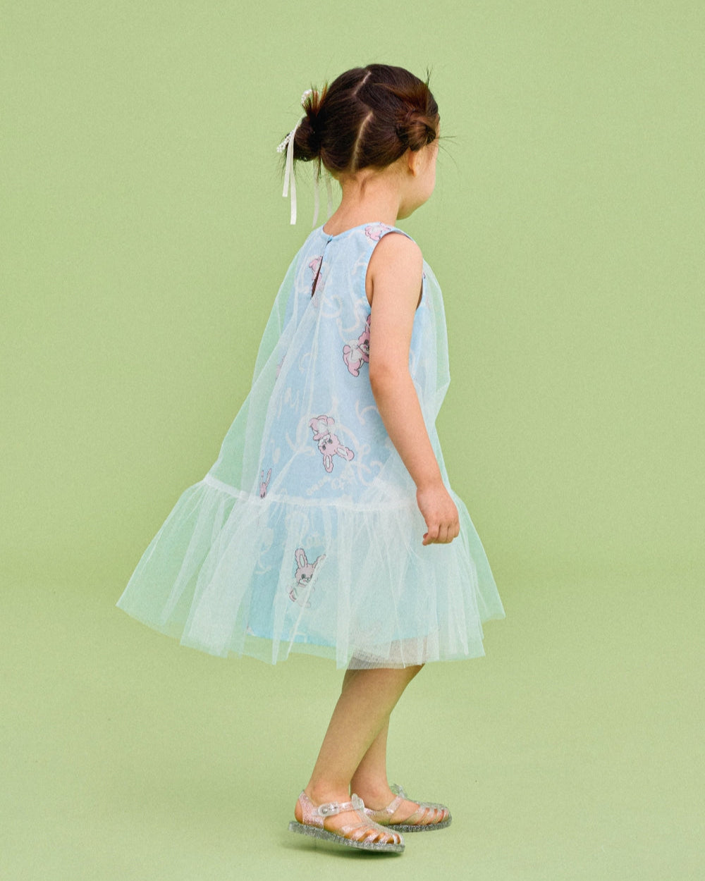 Tropical Tulle Dress