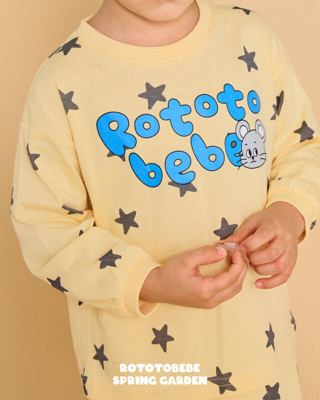 Floral Star PJ Set