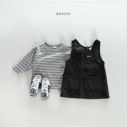 Corduroy Overall Dress
