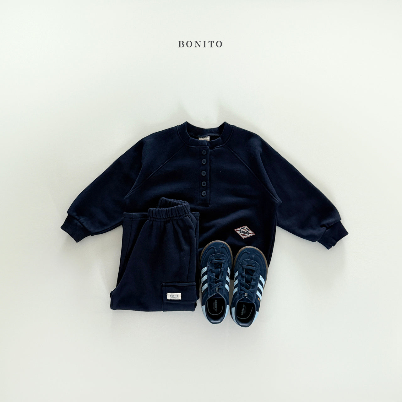 Henley Raglan Sweatshirt